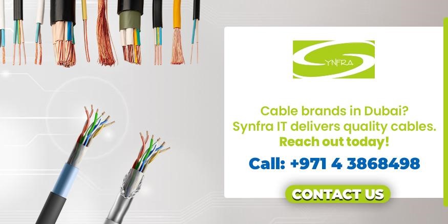 Contact Synfra IT - Best Cable Brands in Dubai